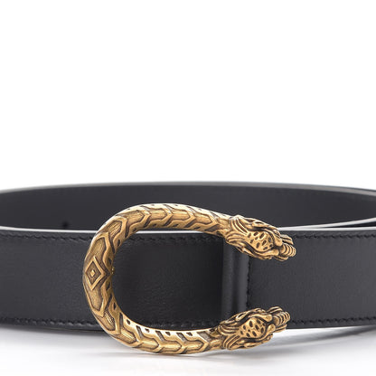 Gucci Calfskin Dionysus 30mm Belt 95 38 Black 3 of 7