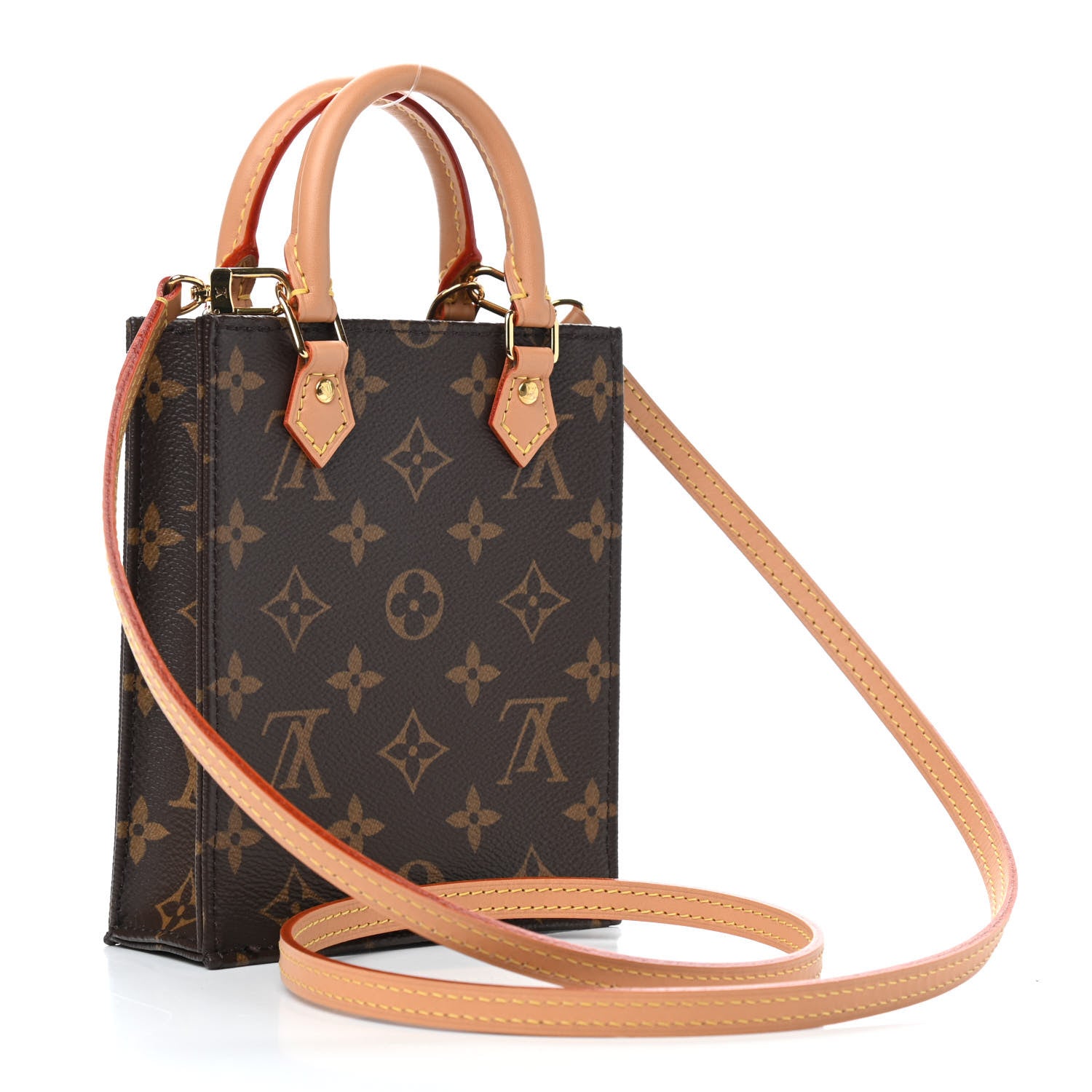 Louis Vuitton Monogram Petit Sac Plat 3 of 8