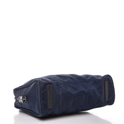 Prada Tessuto Nylon Tote Navy 4 of 9
