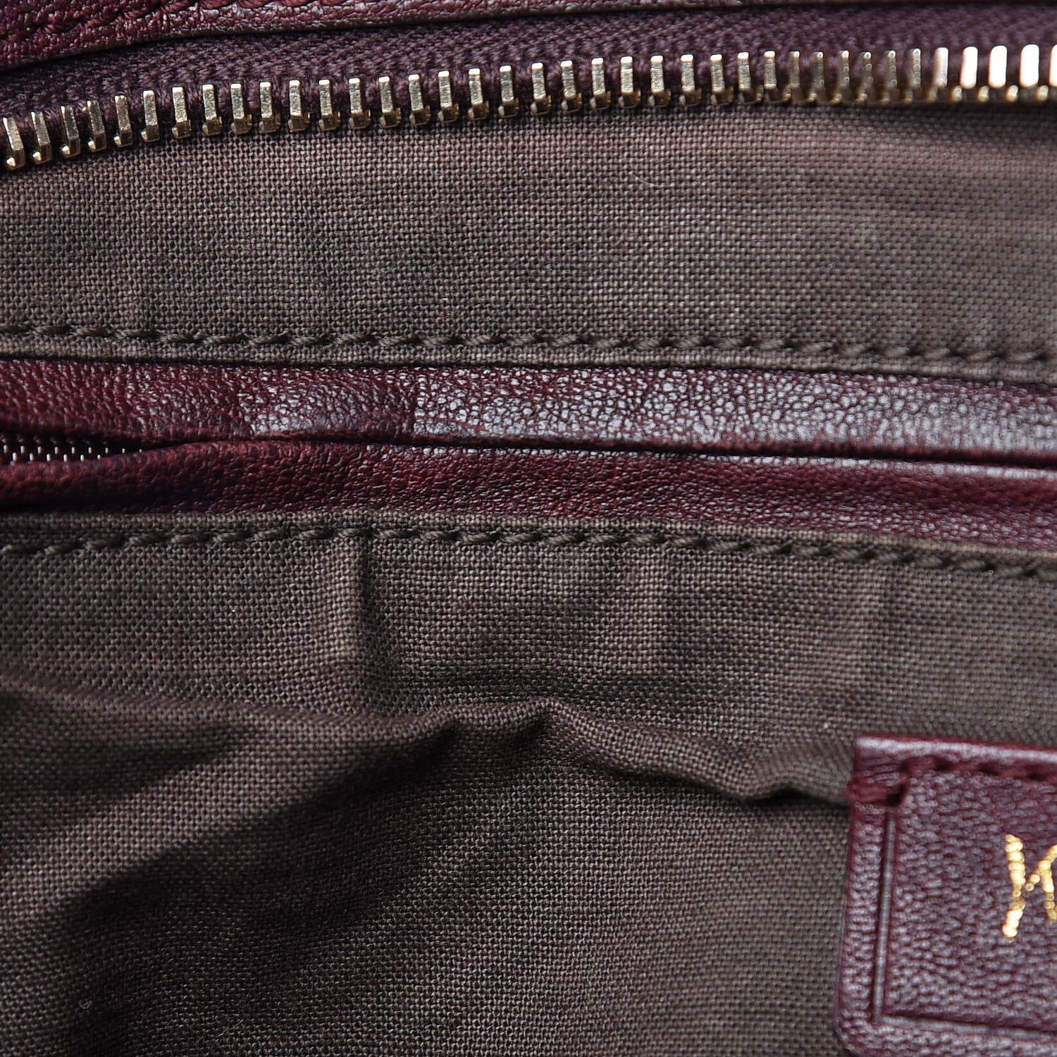 Saint Laurent Sheepskin Large Cabas ChYc Plum 9 of 23