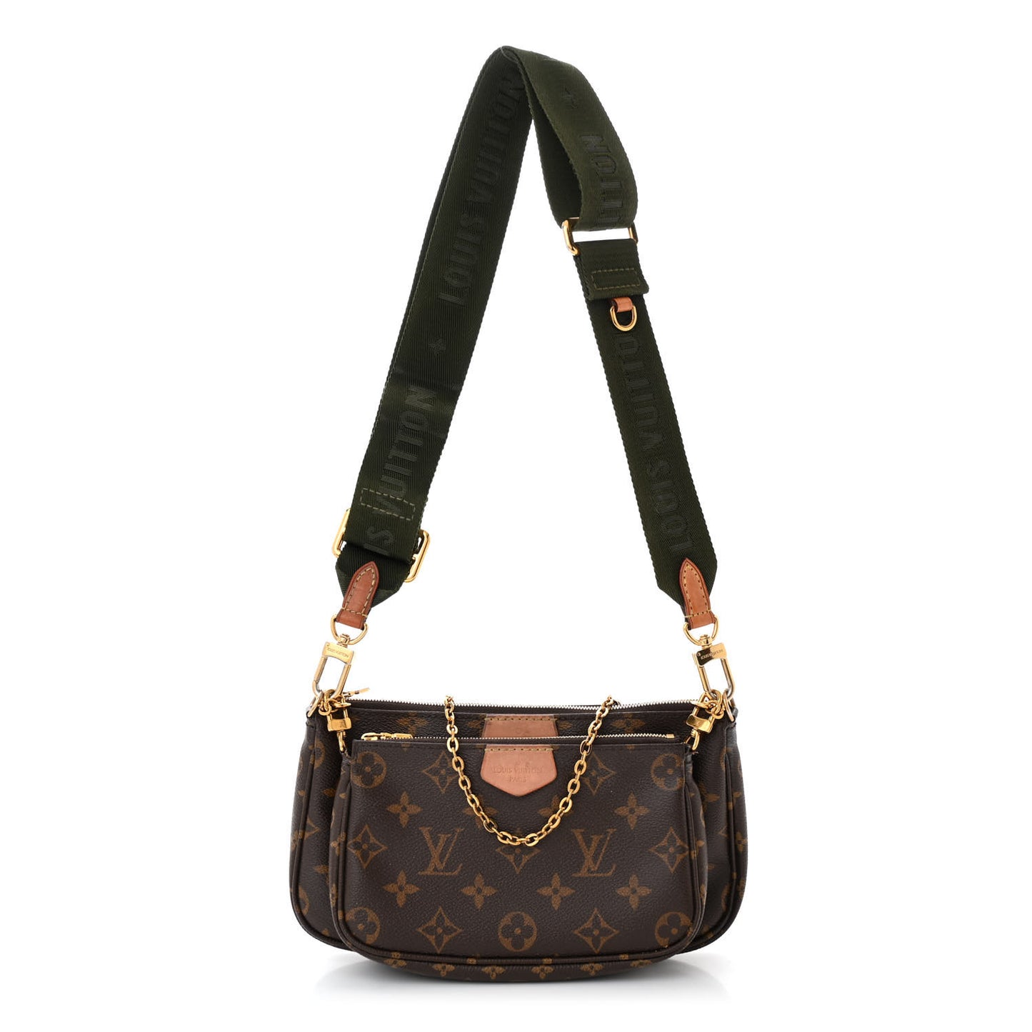 Monogram Multi Pochette Accessories Kaki
