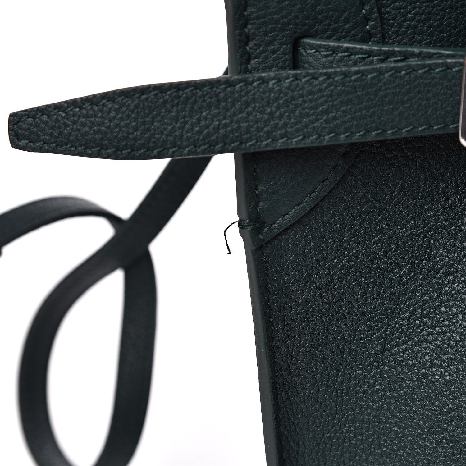 Celine Supple Grained Calfskin Nano Big Bag Bucket Slate 8 of 9