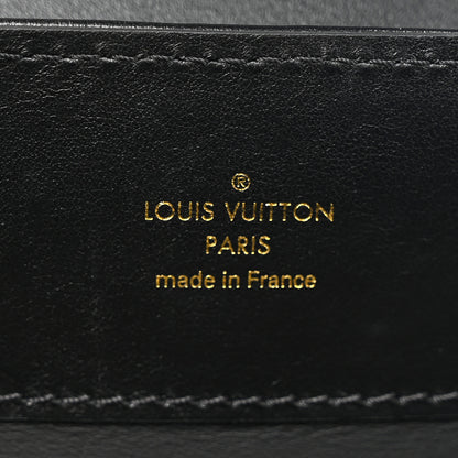 Louis Vuitton Lambskin Quilted Flower Capucines East West MM Black 5 of 8
