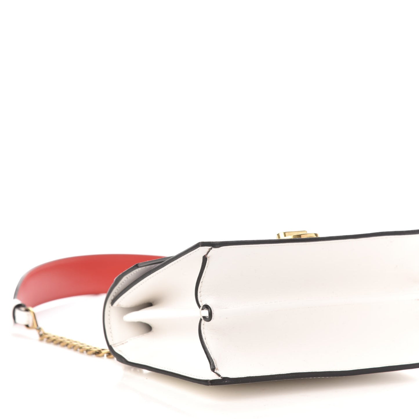 Glitter Calfskin Elisa Mini Shoulder Bag Multicolor Snow