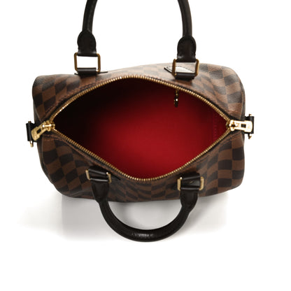 Louis Vuitton Damier Ebene Speedy Bandouliere 25 5 of 10