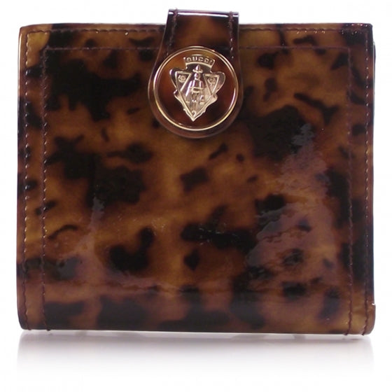 Patent Leopard Hysteria Wallet