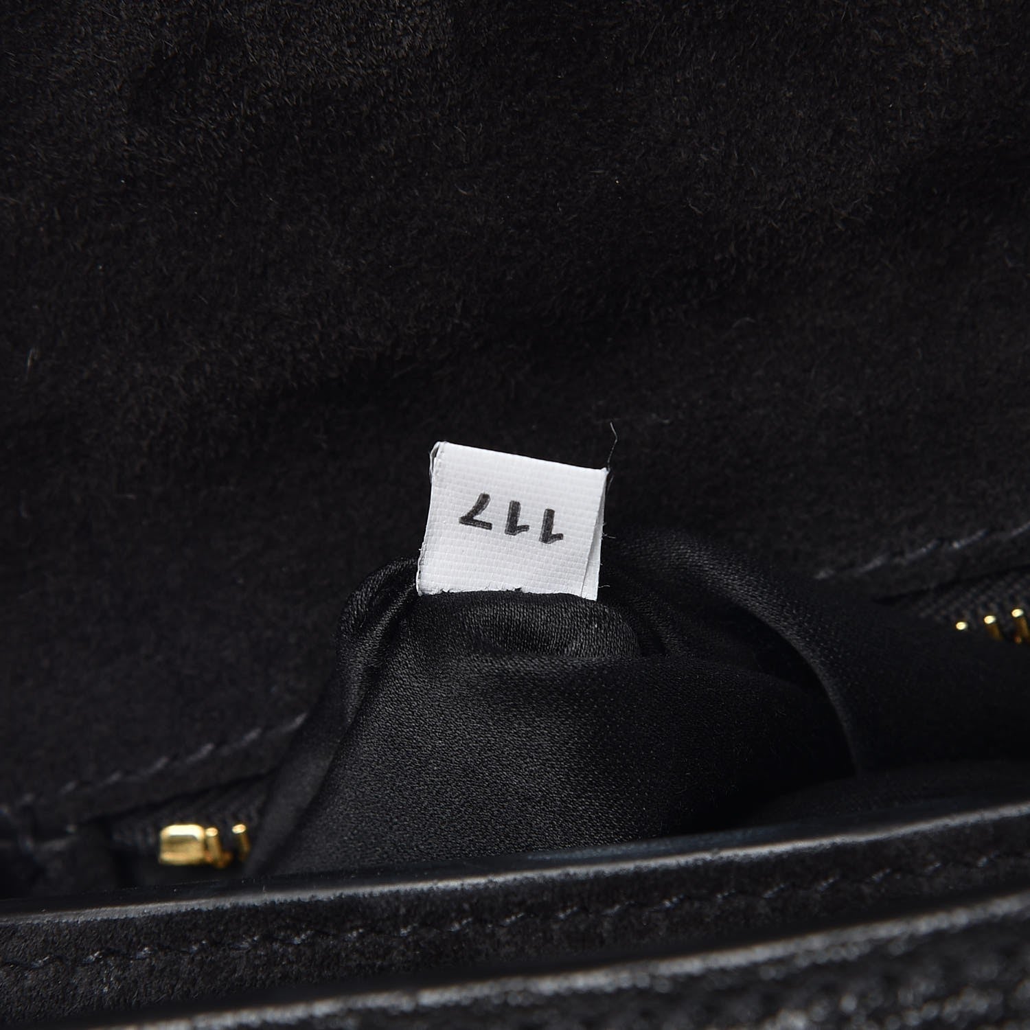 Miu Miu Goatskin Madras Miu Logo Shoulder Bag Black 7 of 8