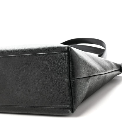 Chanel Caviar Large CC Shoulder Bag Black 10 of 10