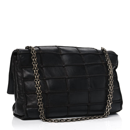Chanel Lambskin Medium Patchwork Mademoiselle Single Flap Brown 2 of 14