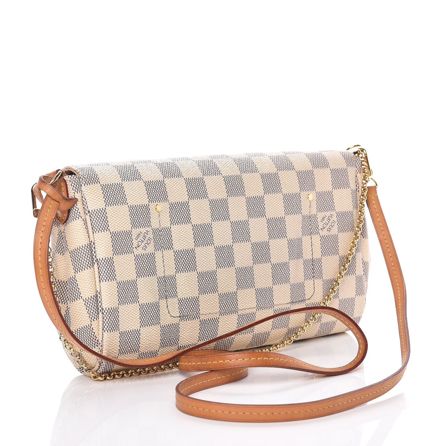 Louis Vuitton Damier Azur Favorite MM 3 of 17