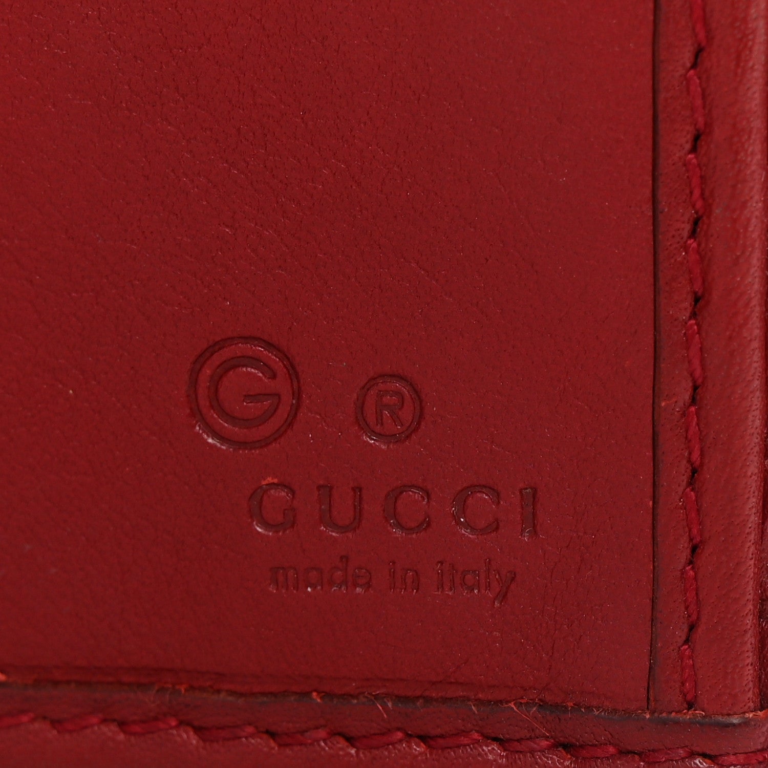 Gucci Microguccissima Continental Flap Wallet Red 6 of 7