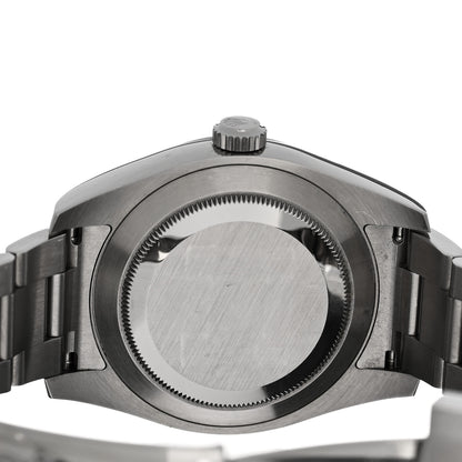 Rolex Stainless Steel 40mm Air-King Oyster Perpetual Watch Black 116900 4 of 4