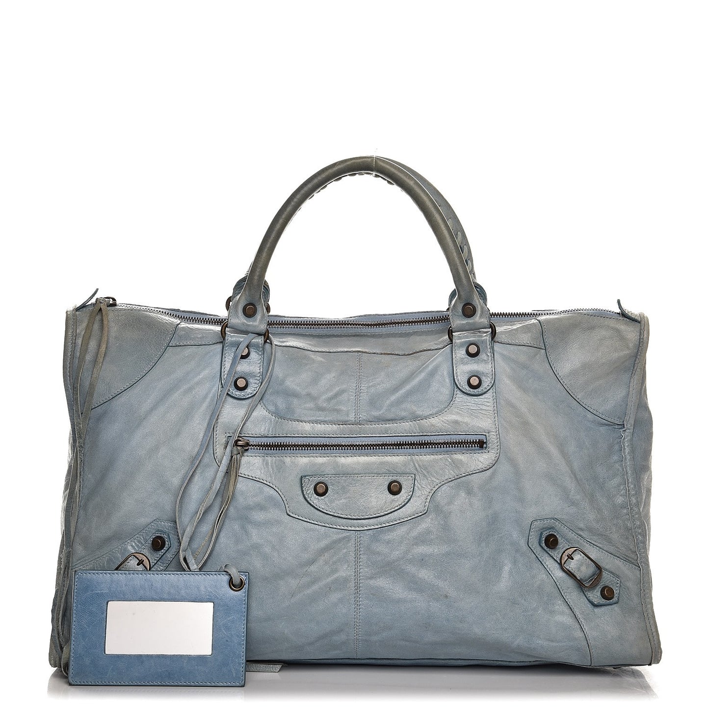 Agneau Classic Hardware Work Sky Blue
