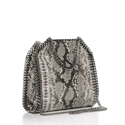 Stella McCartney Eco Python Mini Falabella Tote Grey 3 of 6