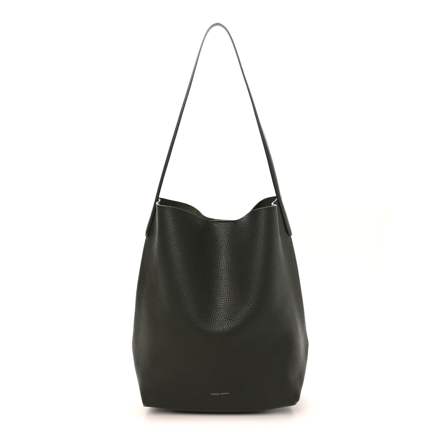 Pebbled Calfskin Everyday Cabas Seaweed