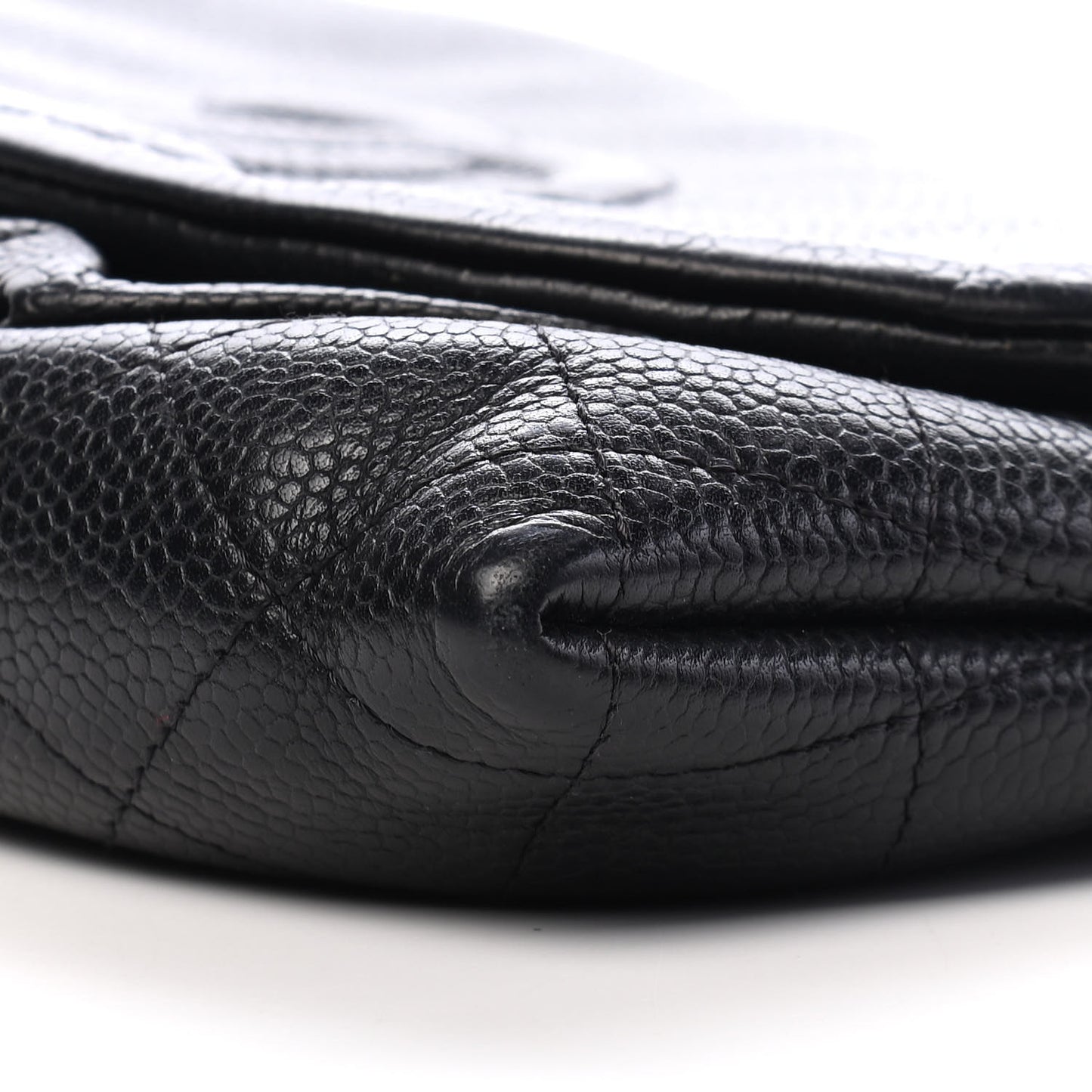 Caviar Half Moon Wallet On Chain WOC Black