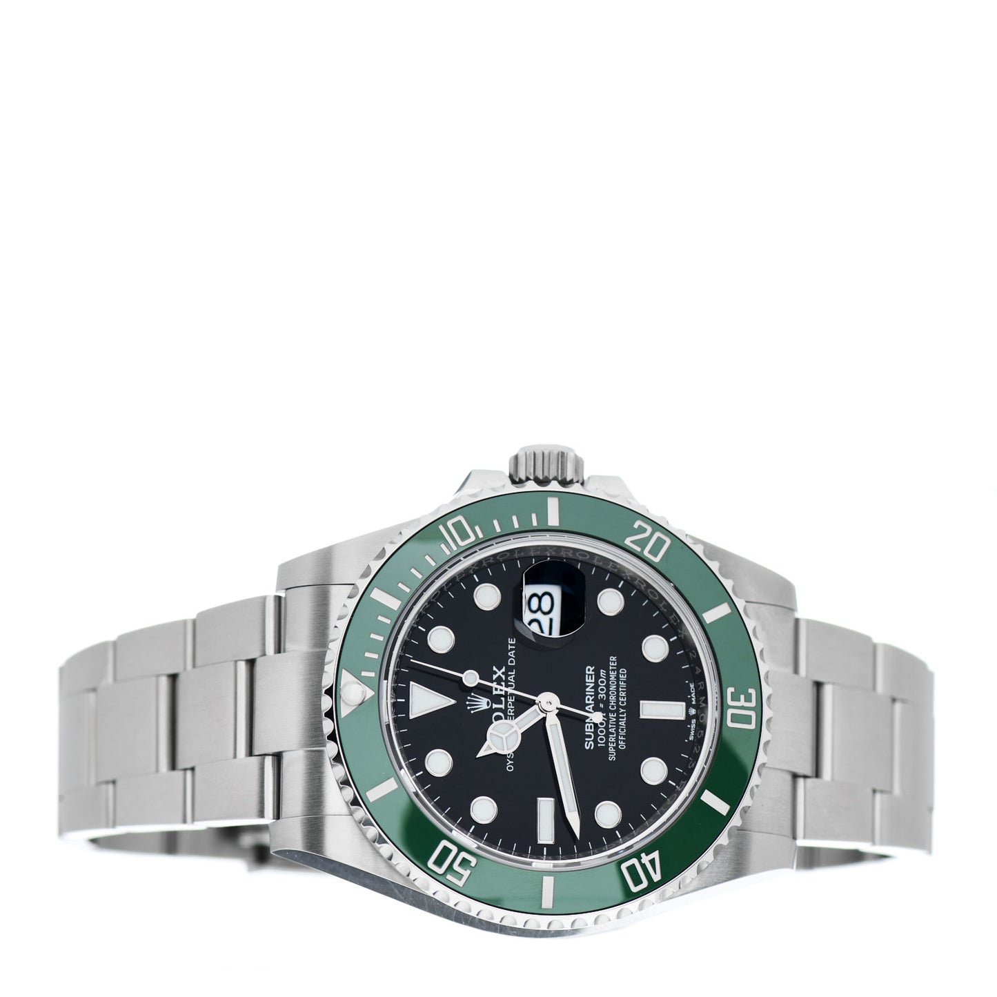 Stainless Steel 41mm Oyster Perpetual Submariner Date Starbucks Watch Black 126610LV