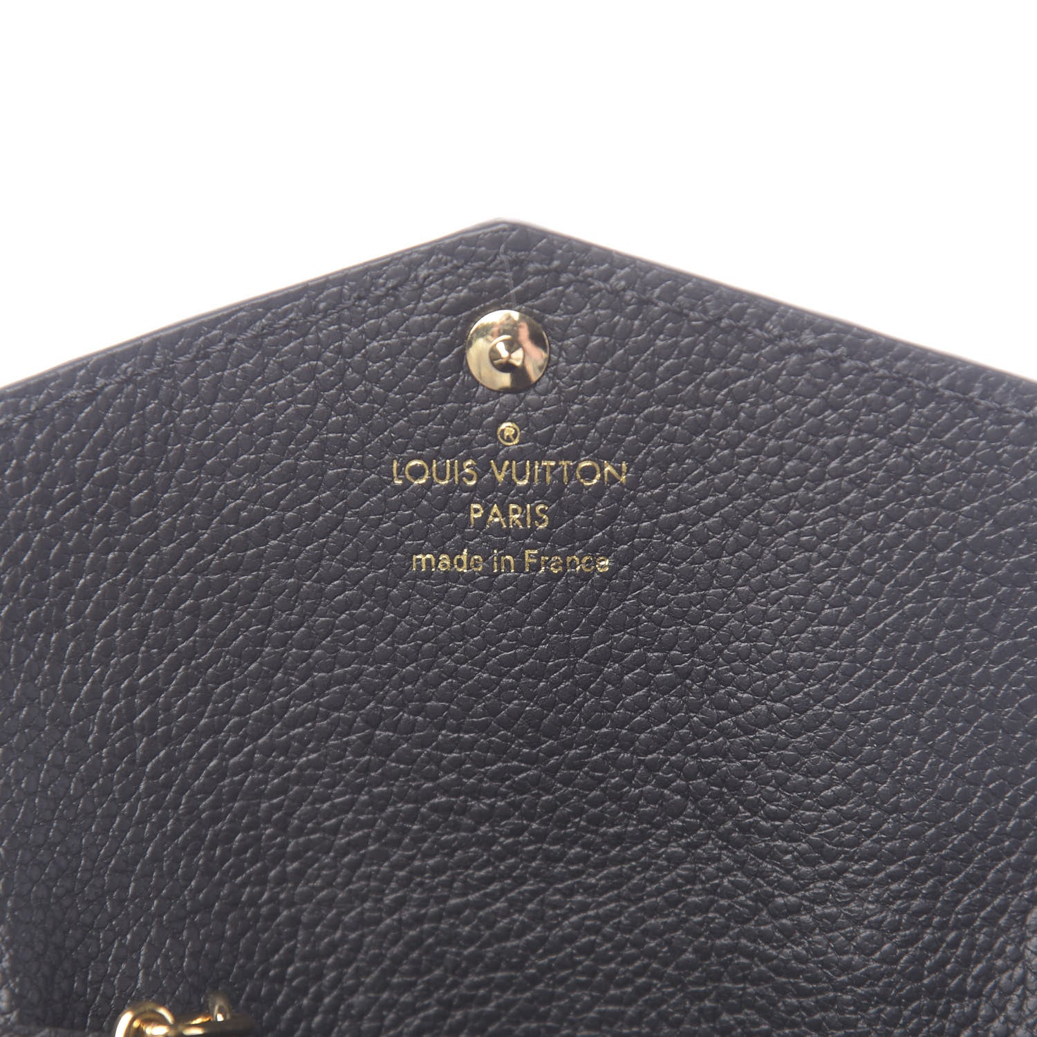 Louis Vuitton Empreinte Key Pouch Black 6 of 6