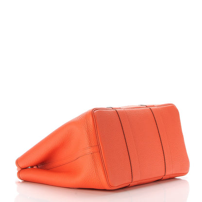 Hermes Vache Country Garden Party 36 MM Orange 4 of 8