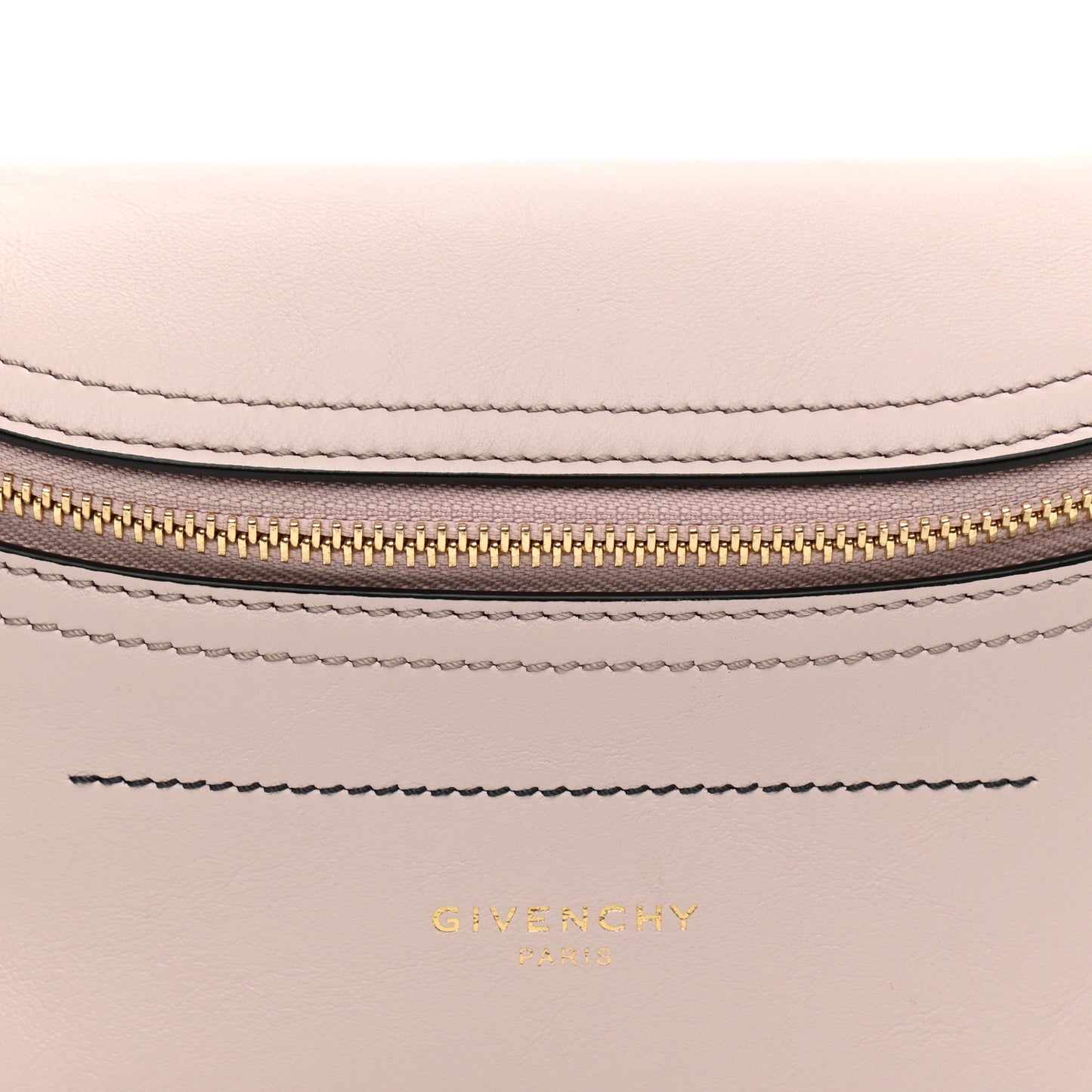 Calfskin Whip Belt Bag Pale Pink
