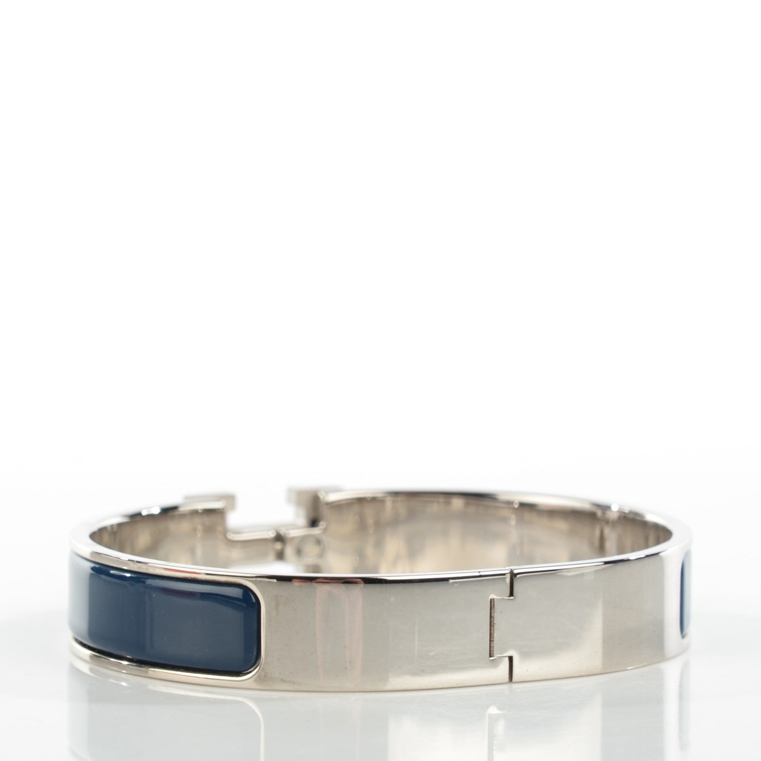 Hermes Enamel Narrow Clic Clac H Bracelet GM 3 of 7