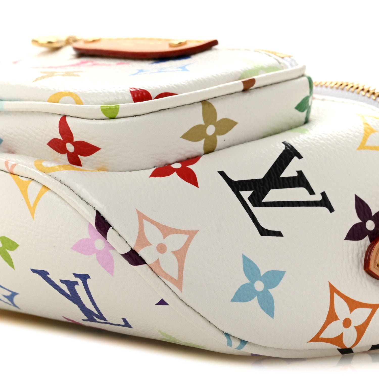 Louis Vuitton LV X TM Monogram Multicolor Mini Bumbag White 9 of 10