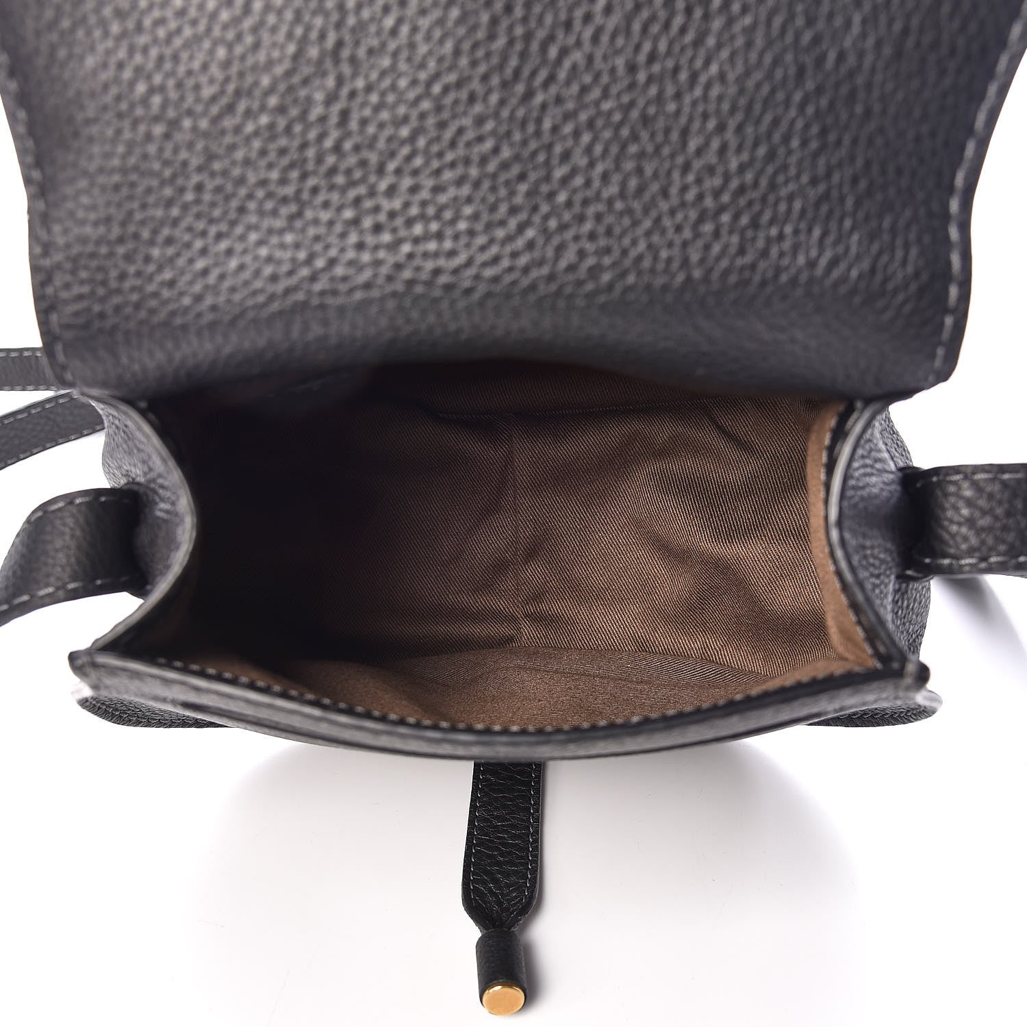 Chloe Calfskin Mini Marcie Round Crossbody Bag Black 5 of 8