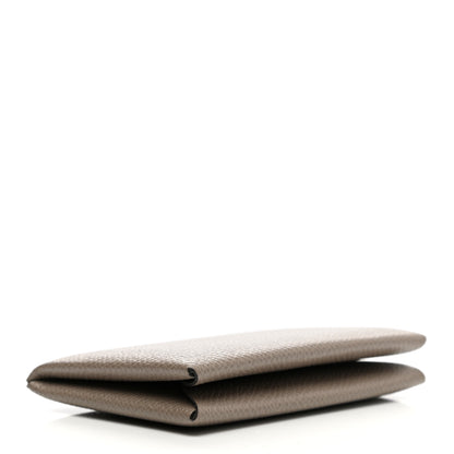 Hermes Epsom Calvi Card Case Etoupe 4 of 8
