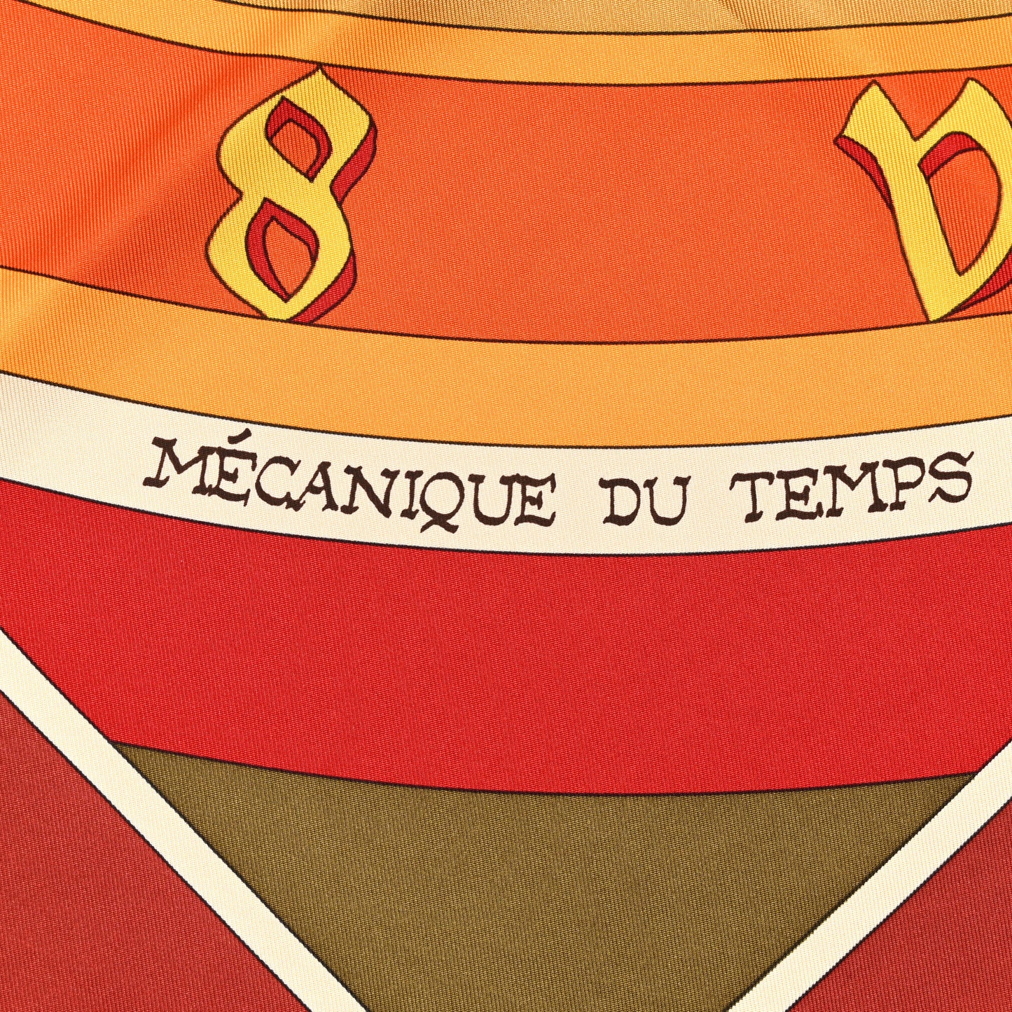 Silk Mecanique Du Temps Scarf 90