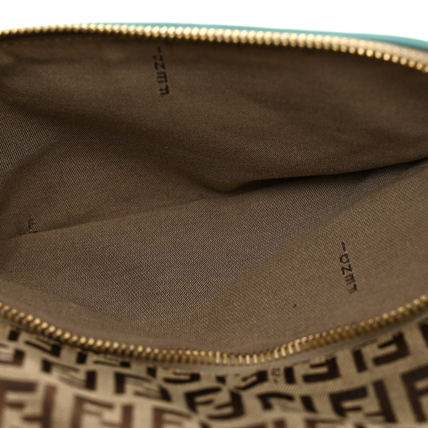 Zucchino Cuoio Chef Shopping Tote Mogano Panna Laguna