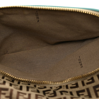 Fendi Zucchino Cuoio Chef Shopping Tote Mogano Panna Laguna 5 of 13