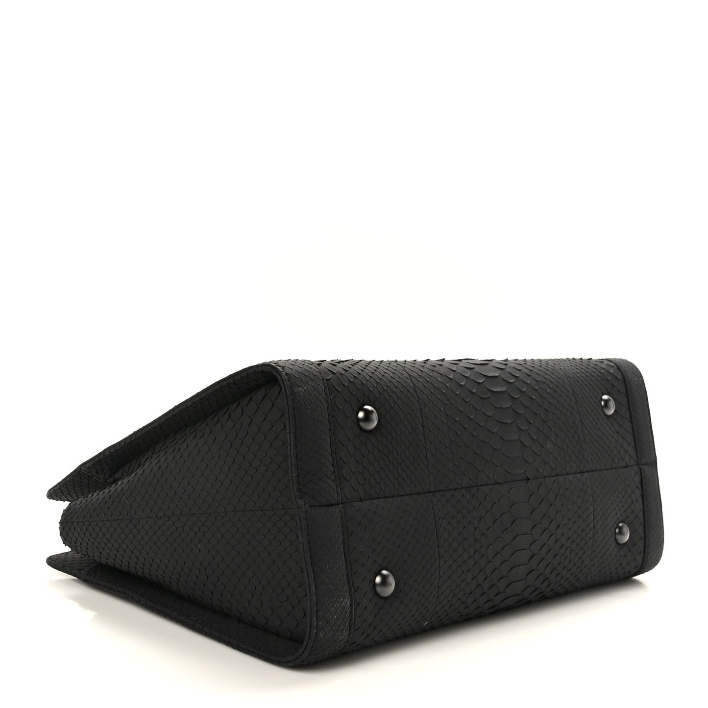 Snakeskin Boy Shopping Tote So Black
