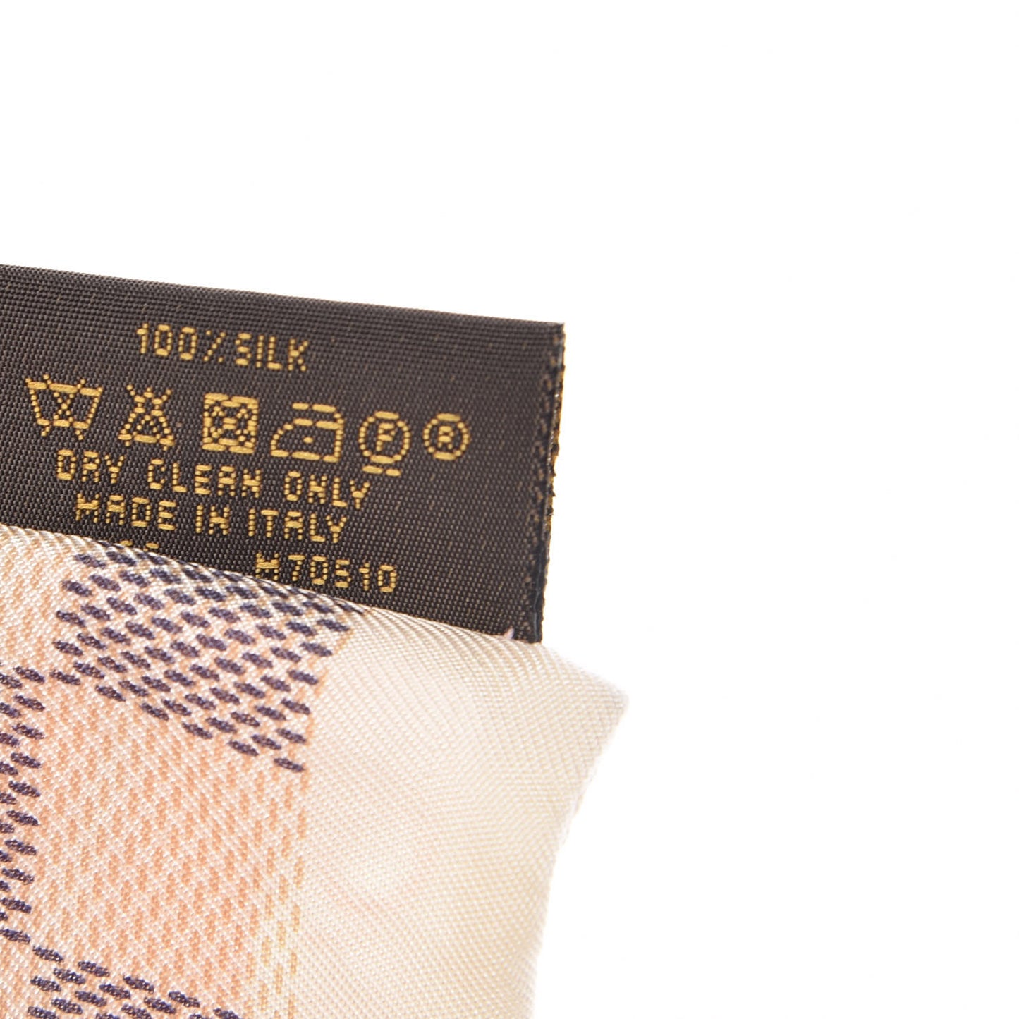 Silk Damier Azur Tahitienne Bandeau Rose Ballerine