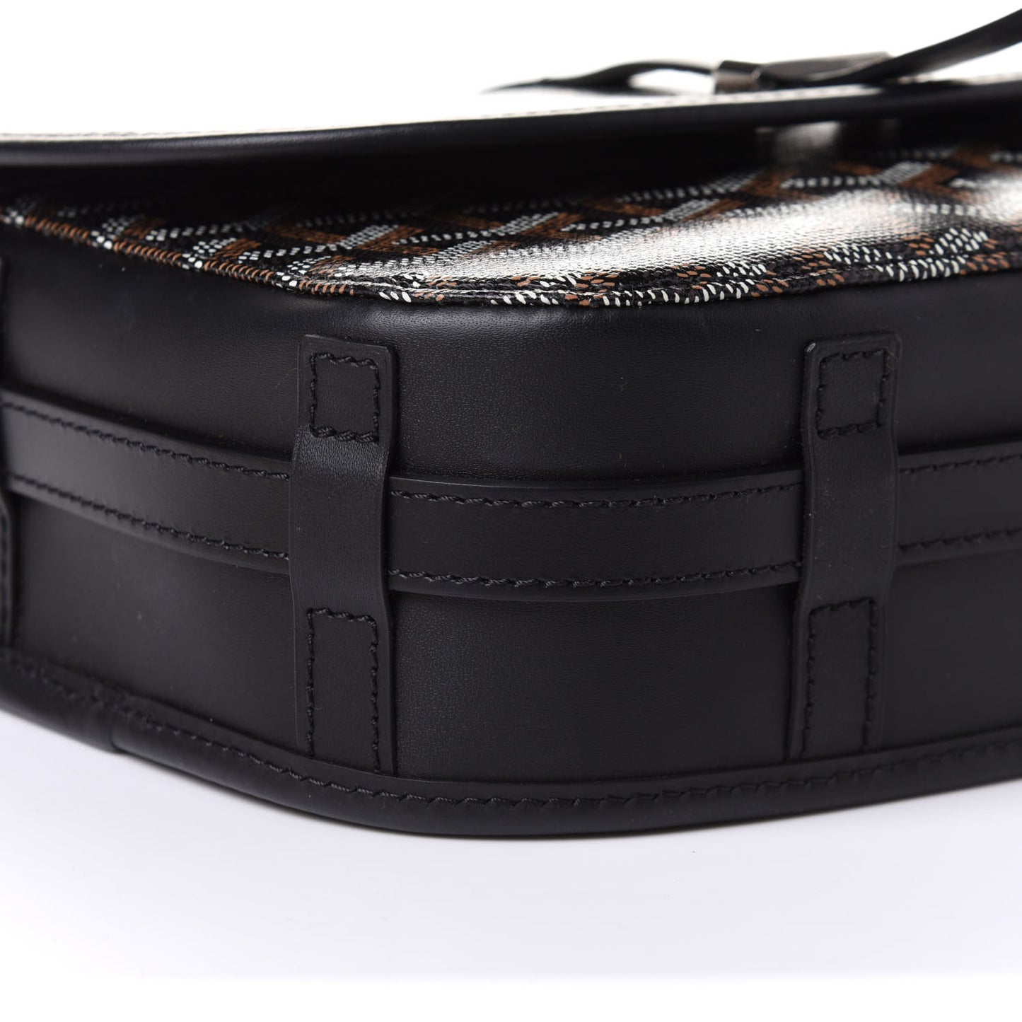 Goyardine Belvedere II PM Messenger Bag Black
