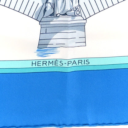 Hermes Silk Les Ponts De Paris Scarf 90 2 of 5