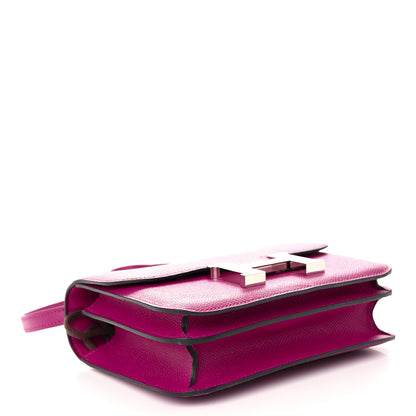 Hermes Epsom Constance 18 Rose Pourpre 4 of 11