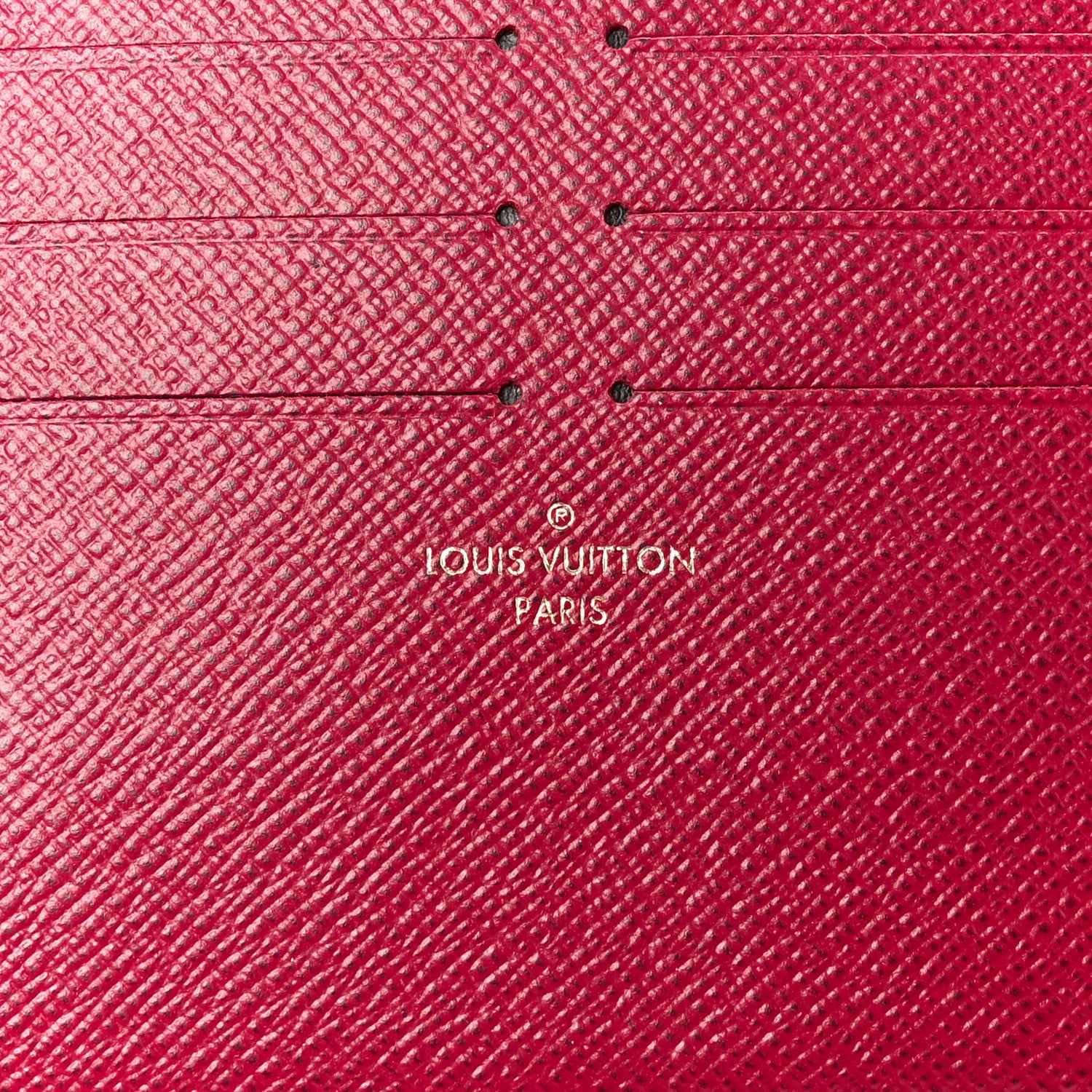 Louis Vuitton Monogram Pochette Felicie Chain Wallet Fuchsia 10 of 15
