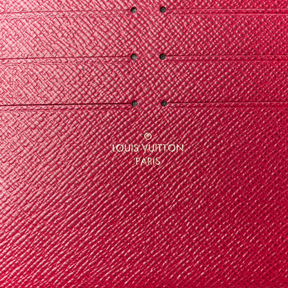 Louis Vuitton Monogram Pochette Felicie Chain Wallet Fuchsia 10 of 15