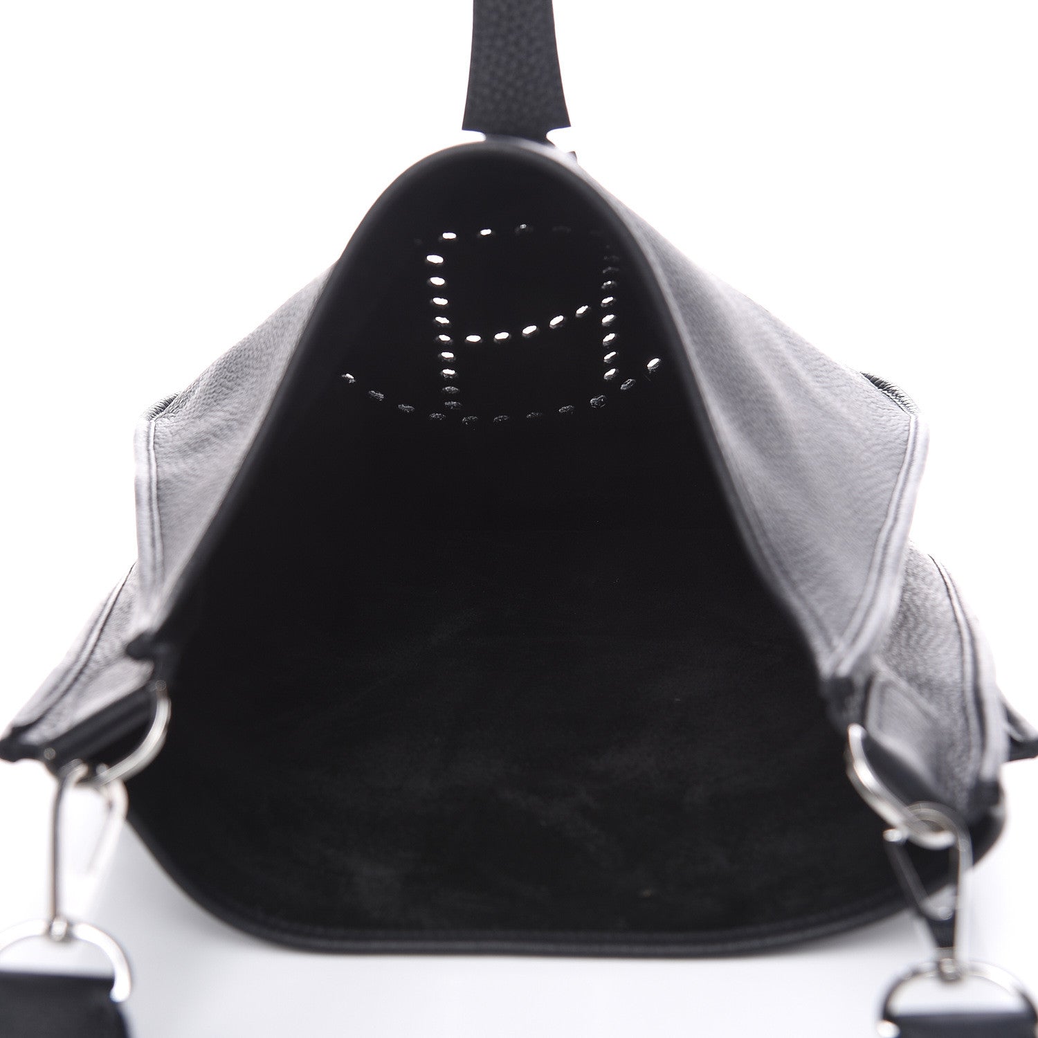 Hermes Taurillon Clemence Evelyne III GM Black 5 of 13