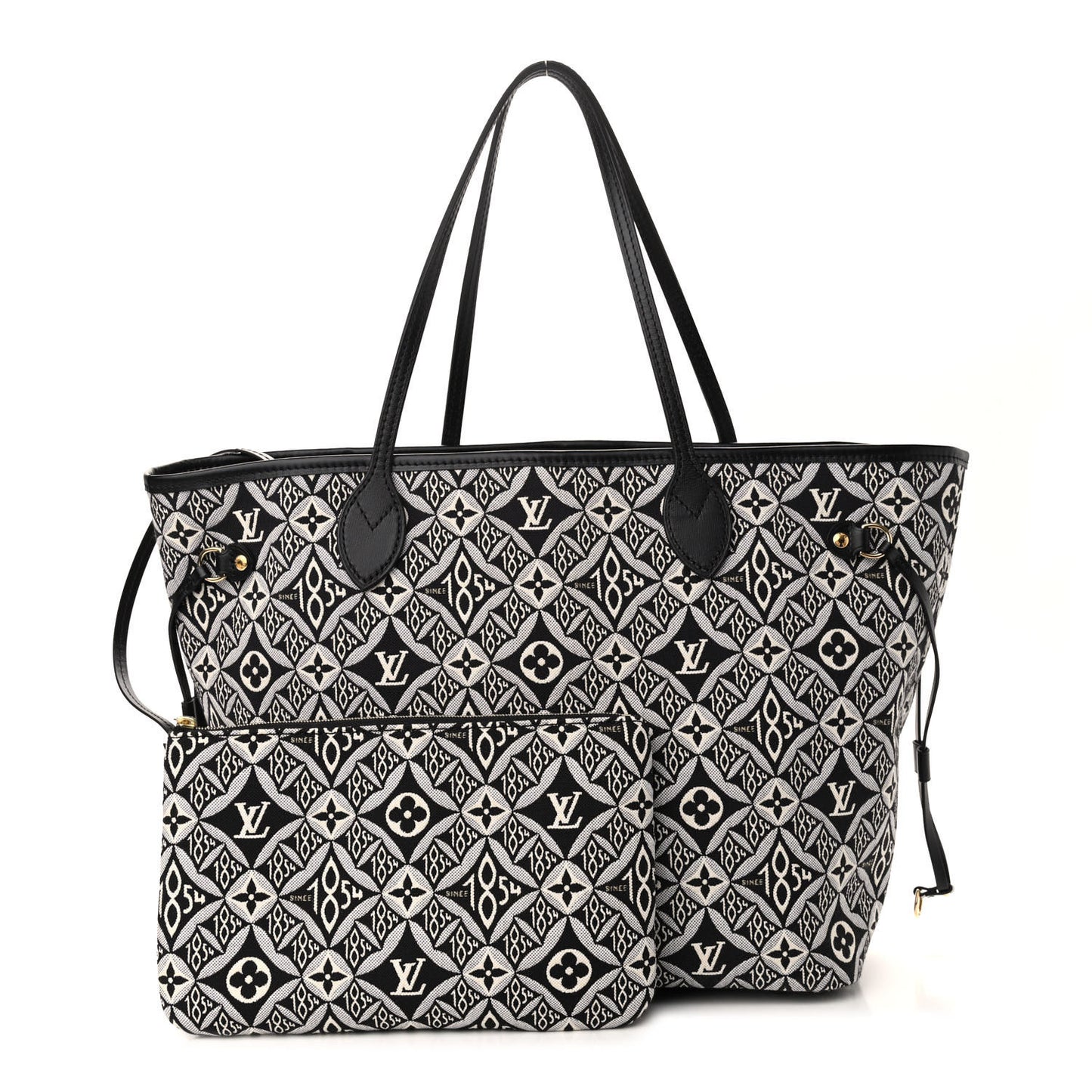 Jacquard Since 1854 Neverfull MM Grey