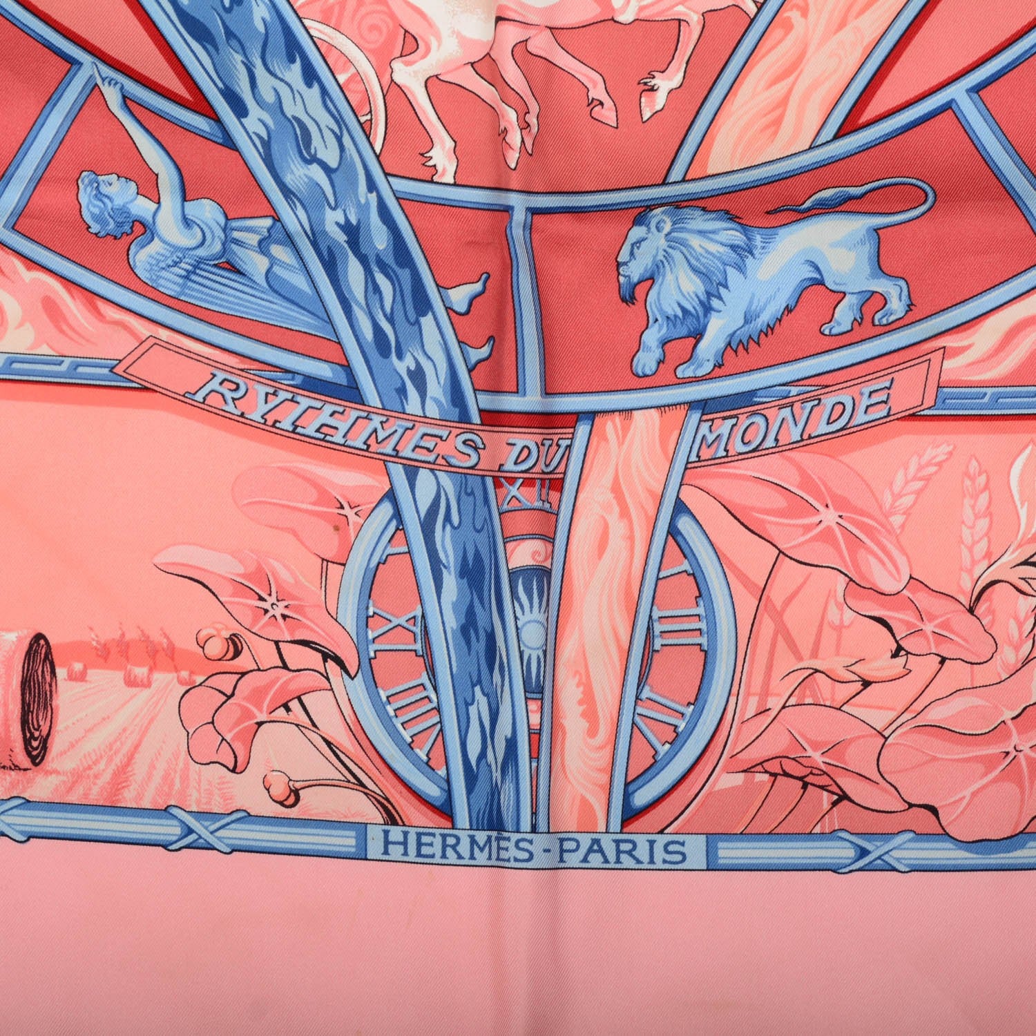 Hermes Silk Rythmes Du Monde Scarf 90 5 of 6