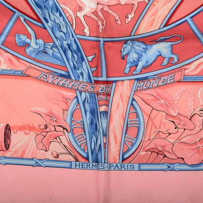 Hermes Silk Rythmes Du Monde Scarf 90 5 of 6