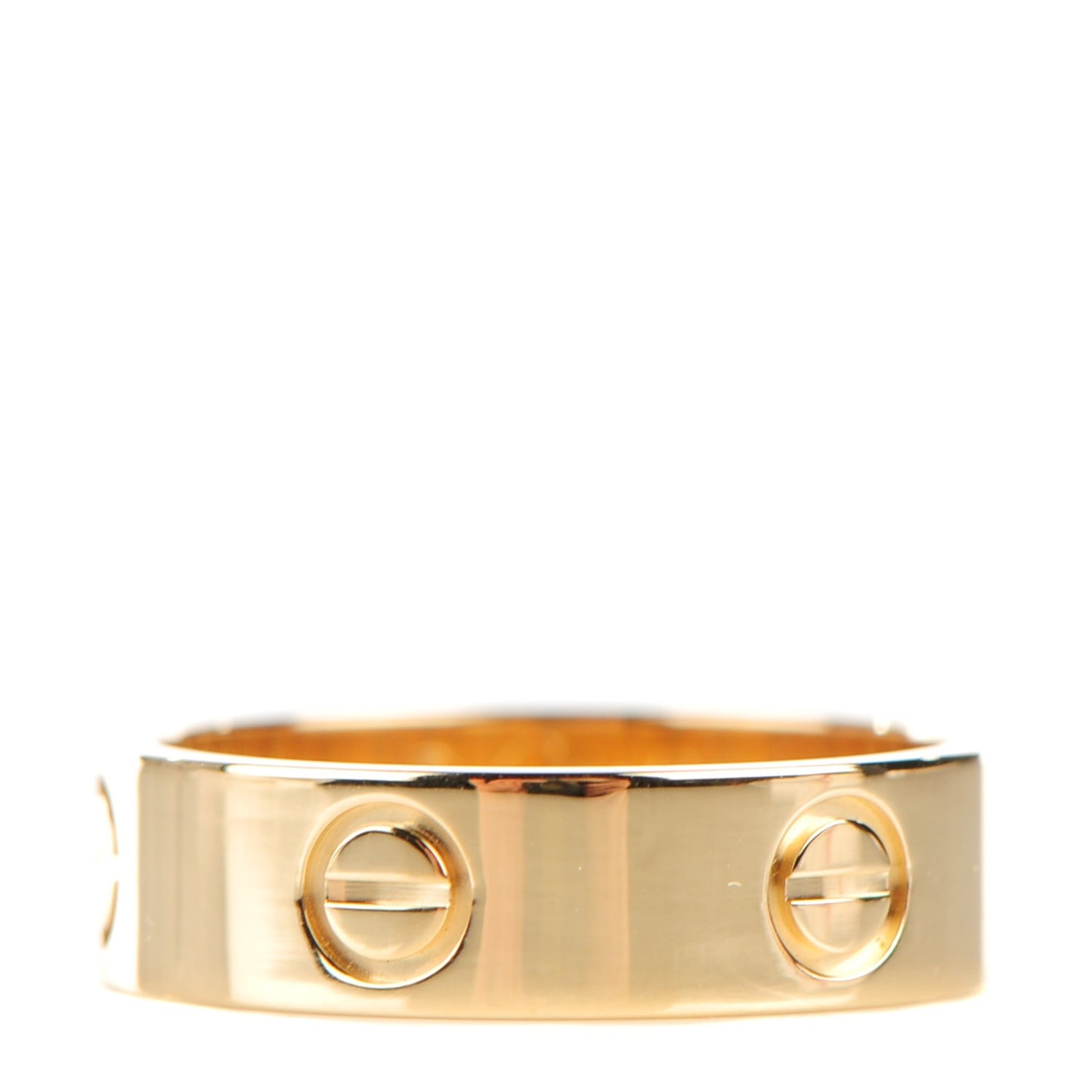 18K Yellow Gold 5.5mm LOVE Ring 56 7.5