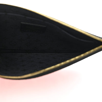 Louis Vuitton Monogram Giant Crafty Neverfull MM GM Pochette Creme Rouge Black 5 of 7