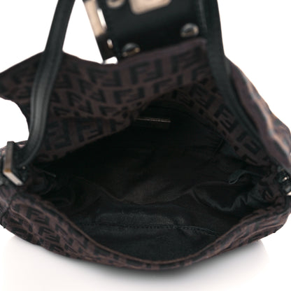 Fendi Zucchino Mini Mama Baguette Tobacco 7 of 9