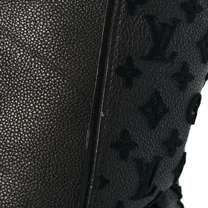 Louis Vuitton Cuir Orfevre Veau Cachemire Tote W GM Black 17 of 19