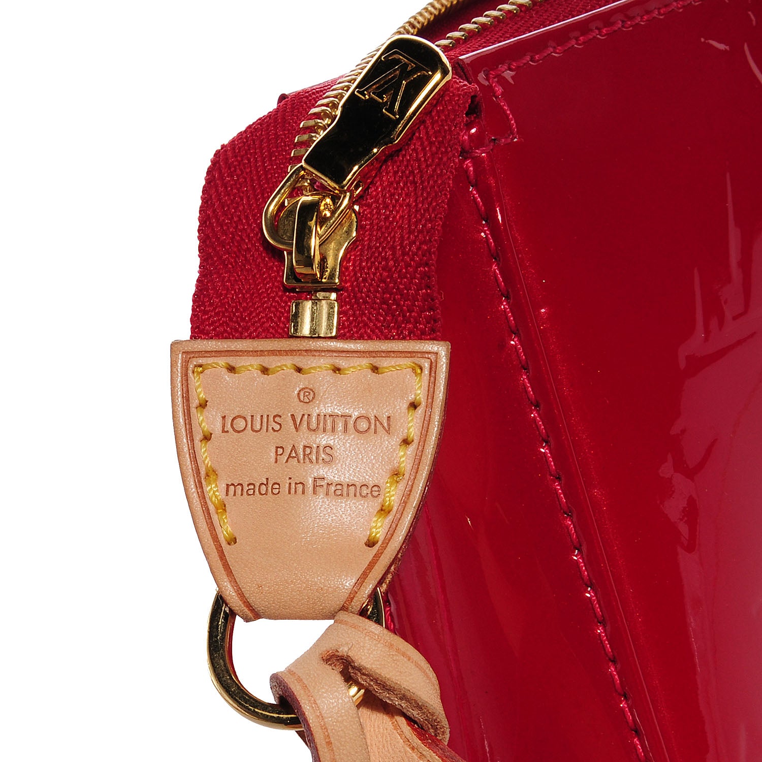 Louis Vuitton Vernis Pochette Accessories NM Pomme D'Amour 7 of 9