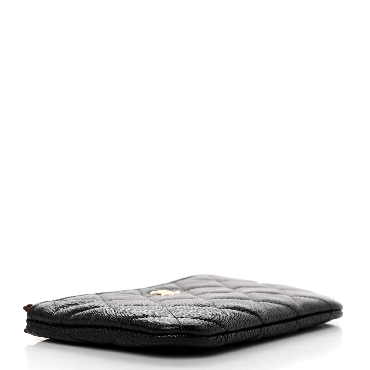 Chanel Caviar Quilted Small Cosmetic Case Black 4 of 8