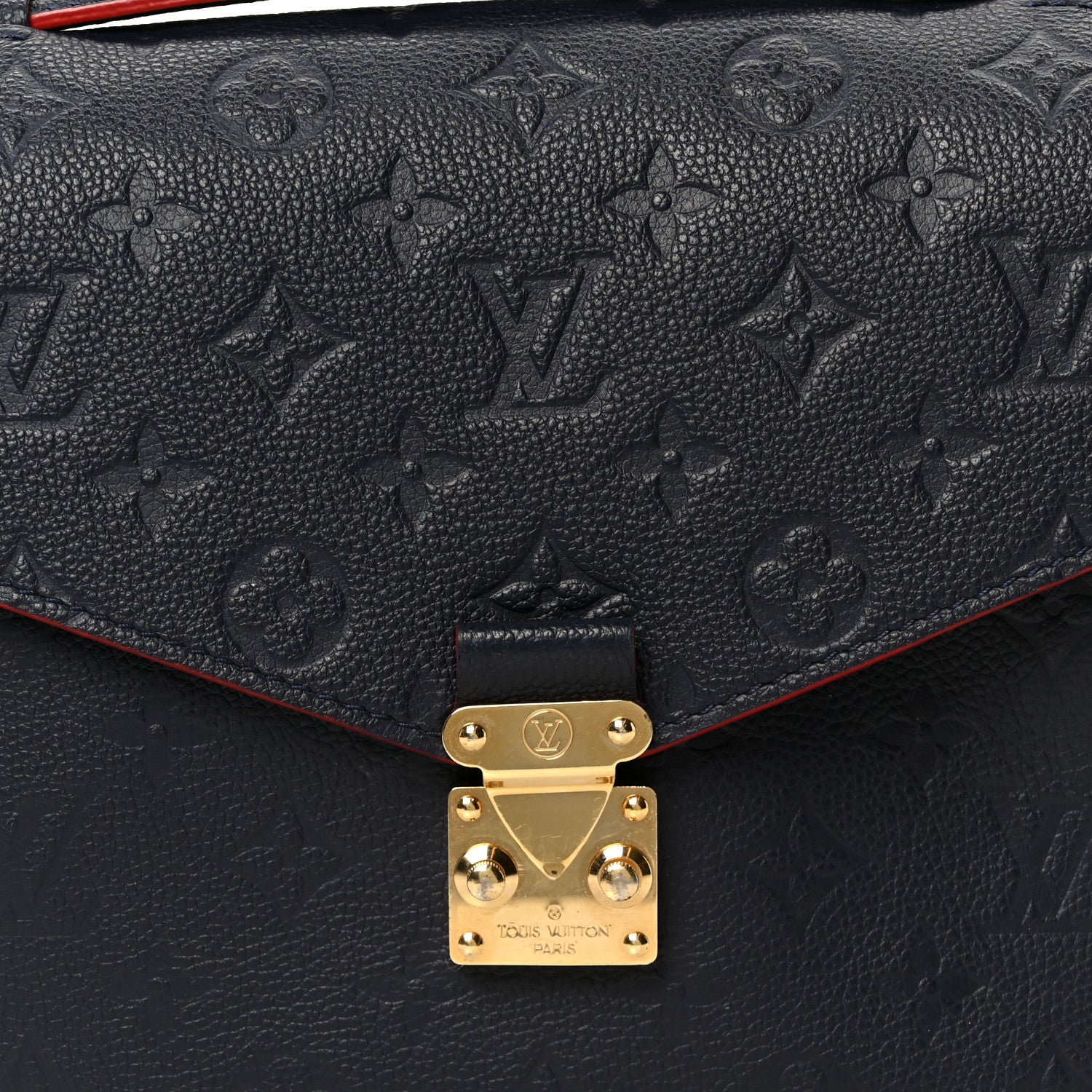 Louis Vuitton Empreinte Pochette Metis Marine Rouge 11 of 15