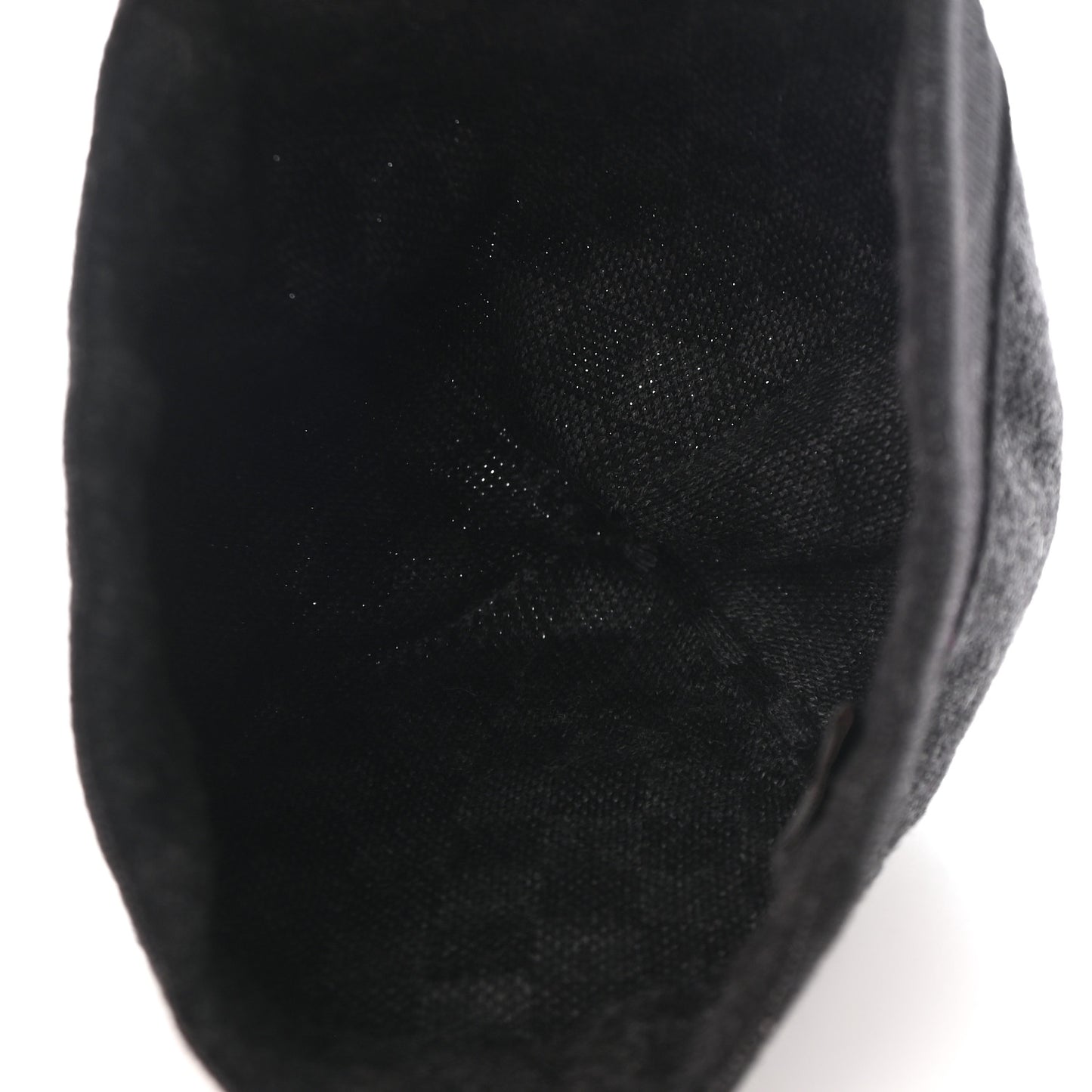 Wool Bonnet Petit Damier Graphite Beanie Hat
